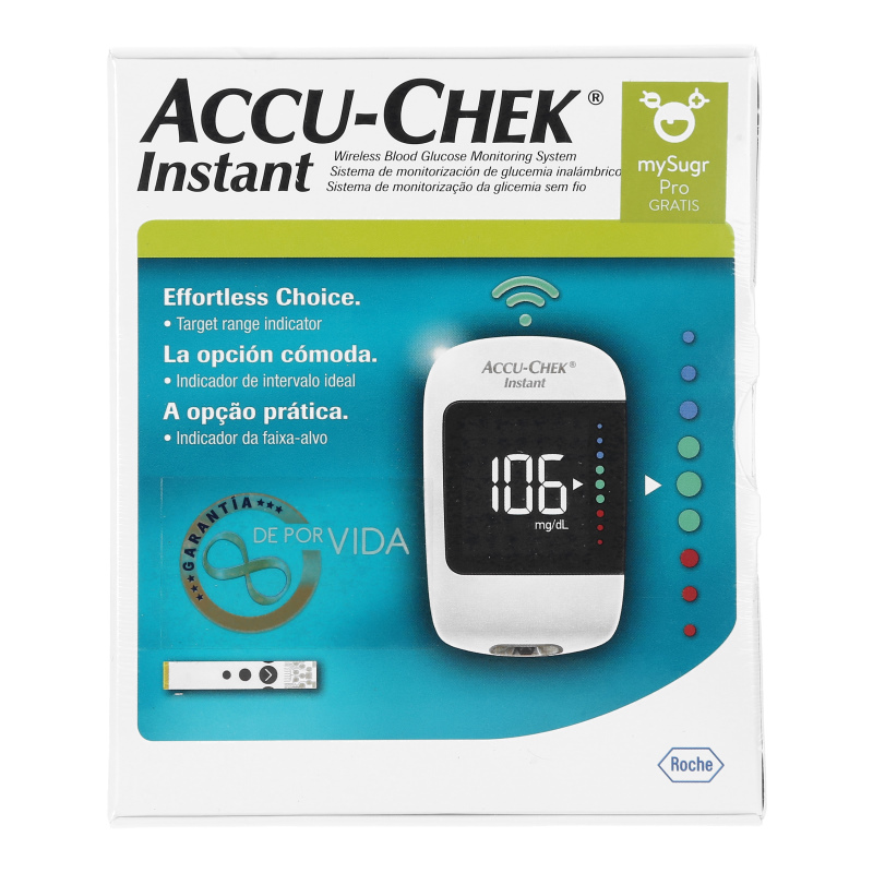 Glucómetro Instant Kit Accu Check