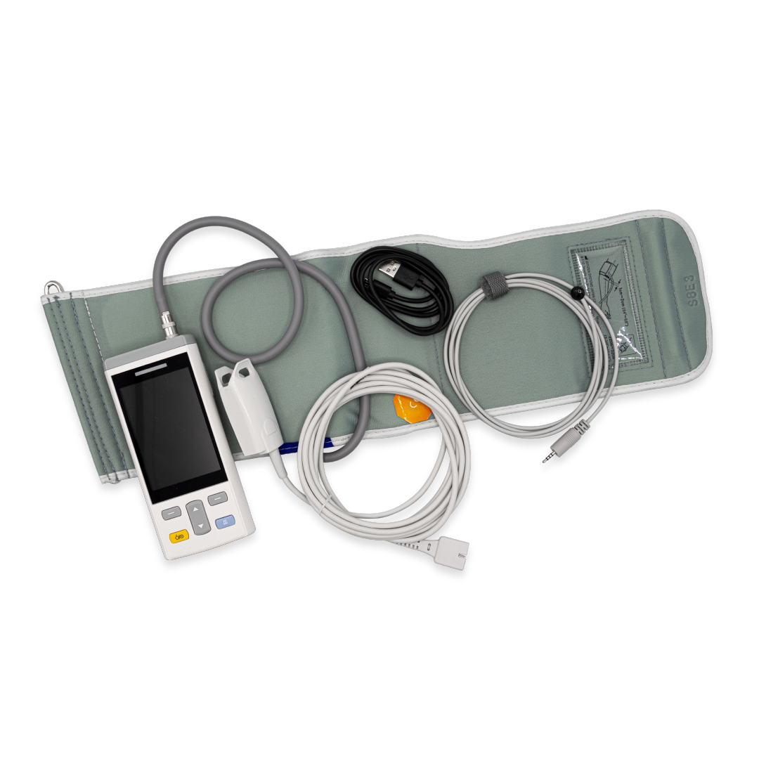 Monitor veterinario portatil signos vitales 3-4 parametros